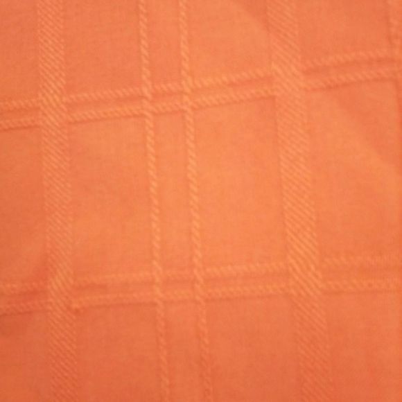 RAFFI LINEA UOMO ORANGE BUTTON UP SHIRT - Picture 4 of 5